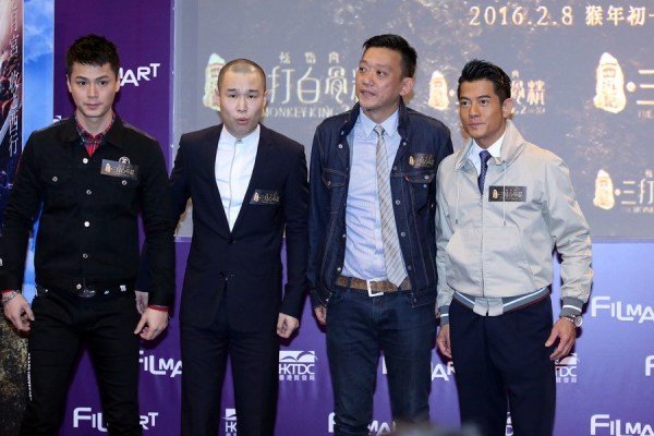 《三打白骨精》发布会 郭富城吐槽拍摄辛苦