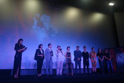 立威廉现身《诡劫》发布会