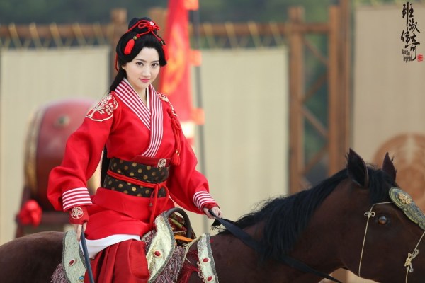 景甜《班淑传奇》初一登央视