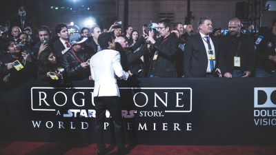 《星球大战：侠盗一号》全球首映
