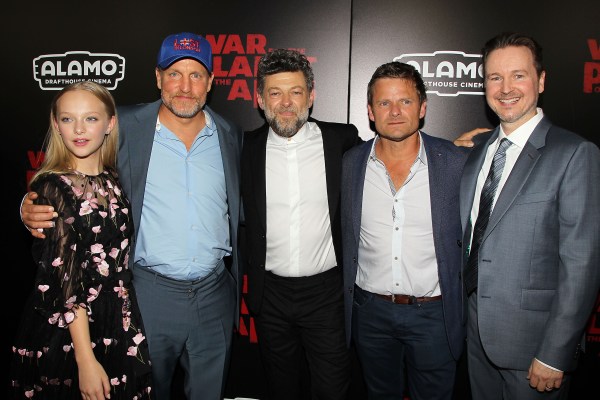 电影《猩球崛起3》纽约首映