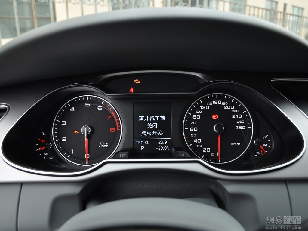 奥迪A4L 2013款 35 TFSI标准型 仪表盘-网易汽车