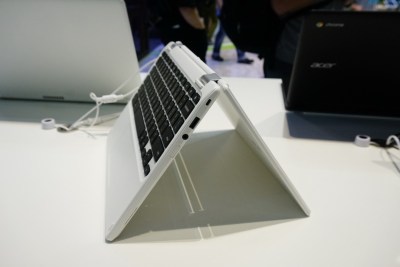 厚度19.2mm 宏碁翻转屏Chromebook实拍