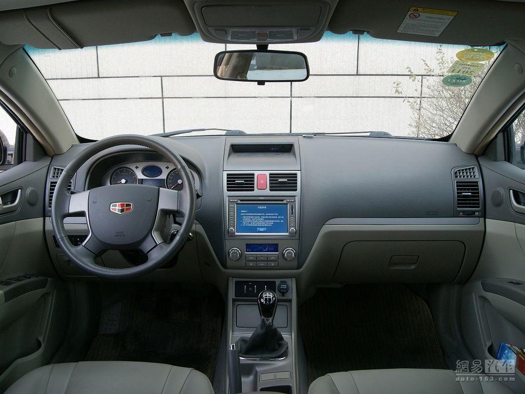 帝豪ec7 1.8l手动挡--中控台全景 / 104