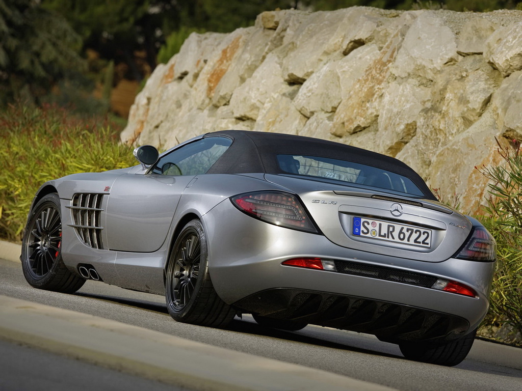 2009款奔驰slr mclaren roadster 722 s