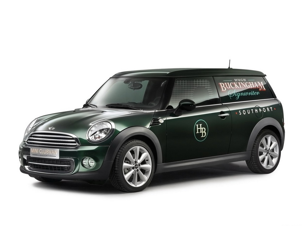2012款mini clubvan概念车