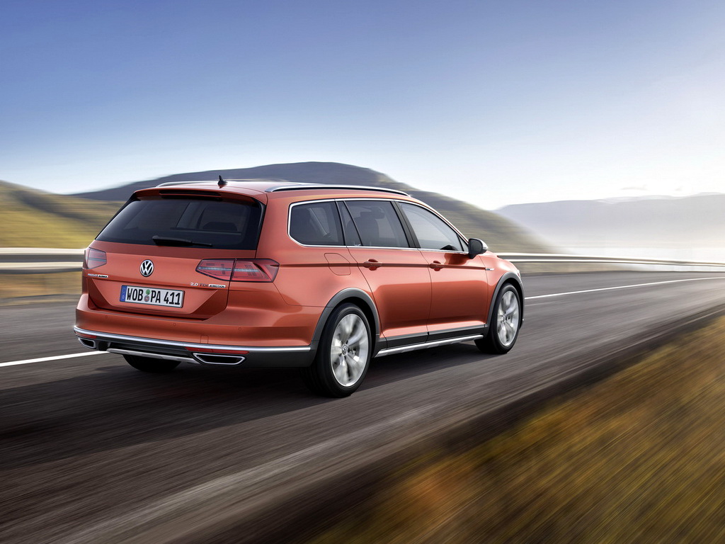 2016款进口大众passat alltrack官图