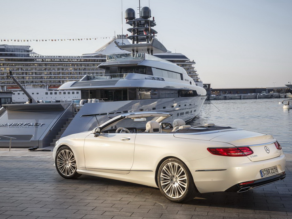 2017款奔驰s级敞篷版官方图