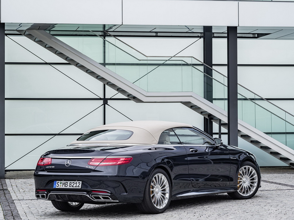 2017款奔驰amg s65 cabrio官图