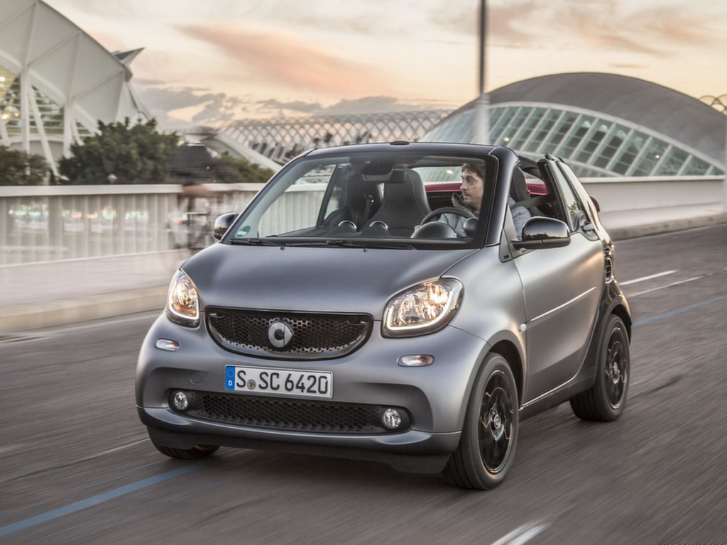 2016款smart fortwo cabrio官方图