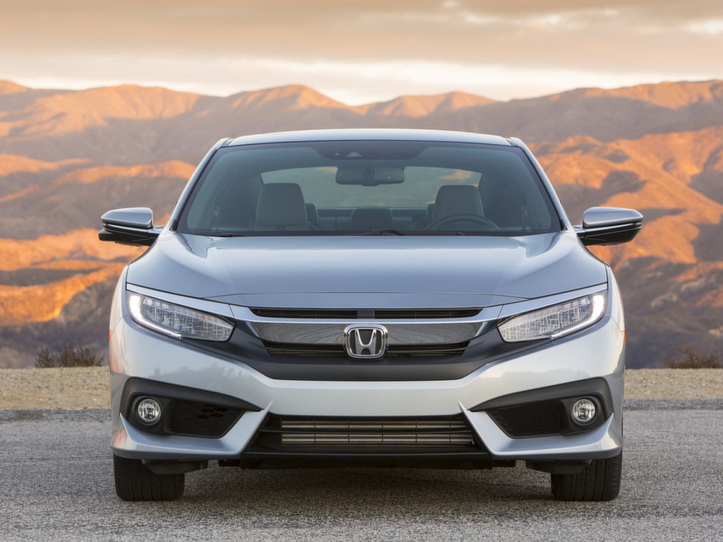 2016款honda civic coupe官方图