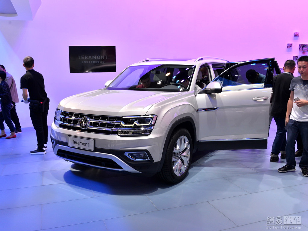 2017款上汽大众teramont车展实拍图