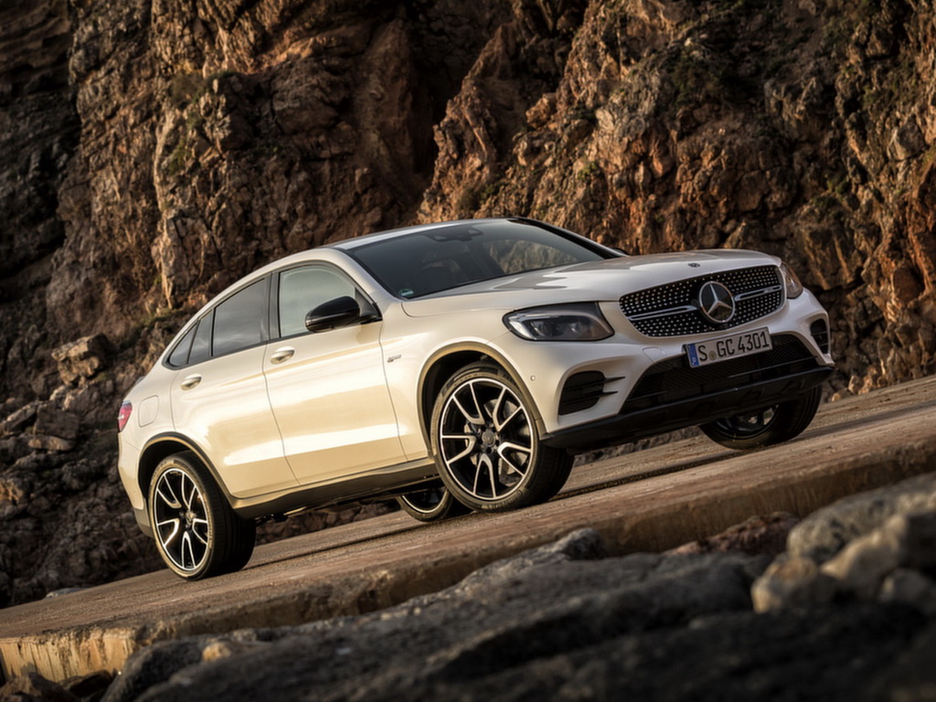 2017款奔驰amg glc 43 coupe官方图